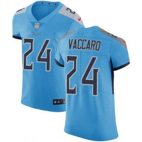 Wholesale Cheap Nike Titans #24 Kenny Vaccaro Light Blue Alternate Men\'s Stitched NFL Vapor Untouchable Elite Jersey