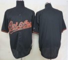 Wholesale Cheap Orioles Blank Black Fashion Stitched MLB Jersey
