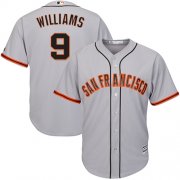 Wholesale Cheap Giants #9 Matt Williams Grey Road Cool Base Stitched Youth MLB Jersey