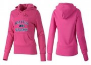 Wholesale Cheap Women's Seattle Seahawks Heart & Soul Pullover Hoodie Pink