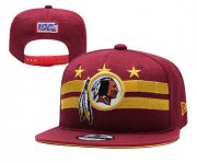 Wholesale Cheap Redskins Team Logo Red 2019 Draft Adjustable Hat YD