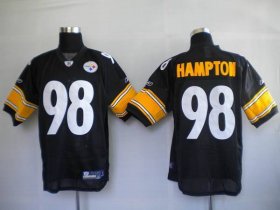 Wholesale Cheap Steelers #98 Casey Hampton Black Stitched NFL Jersey