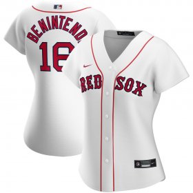 Wholesale Cheap Boston Red Sox #16 Andrew Benintendi Nike Women\'s Home 2020 MLB Player Jersey White