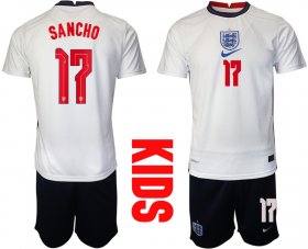 Wholesale Cheap 2021 European Cup England home Youth 17 soccer jerseys
