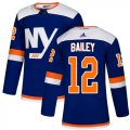 Wholesale Cheap Adidas Islanders #12 Josh Bailey Blue Alternate Authentic Stitched Youth NHL Jersey