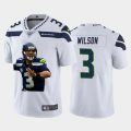 Cheap Seattle Seahawks #3 Russell Wilson Nike Team Hero 1 Vapor Limited NFL 100 Jersey White
