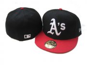 Wholesale Cheap Oakland Athletics fitted hats 07