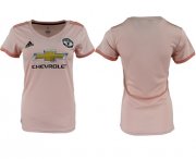 Wholesale Cheap Women's Manchester United Blank Away Soccer Club Jersey