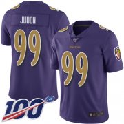 Wholesale Cheap Nike Ravens #99 Matthew Judon Purple Youth Stitched NFL Limited Rush 100th Season Jersey