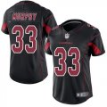 Wholesale Cheap Nike Cardinals #33 Byron Murphy Black Women's Stitched NFL Limited Rush Jersey