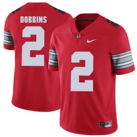 Wholesale Cheap Ohio State Buckeyes 2 J.K. Dobbins Red 2018 Spring Game College Football Limited Jersey