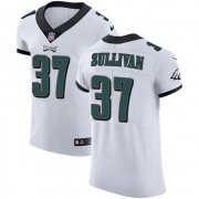 Wholesale Cheap Nike Eagles #37 Tre Sullivan White Men's Stitched NFL Vapor Untouchable Elite Jersey