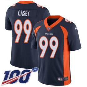 Wholesale Cheap Nike Broncos #99 Jurrell Casey Navy Blue Alternate Youth Stitched NFL 100th Season Vapor Untouchable Limited Jersey