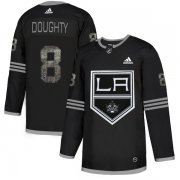 Wholesale Cheap Adidas Kings #8 Drew Doughty Black Authentic Classic Stitched NHL Jersey