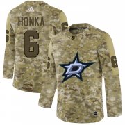 Wholesale Cheap Adidas Stars #6 Julius Honka Camo Authentic Stitched NHL Jersey