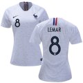 Wholesale Cheap Women's France #8 Lemar Away Soccer Country Jersey