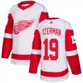 Wholesale Cheap Adidas Red Wings #19 Steve Yzerman White Road Authentic Stitched NHL Jersey