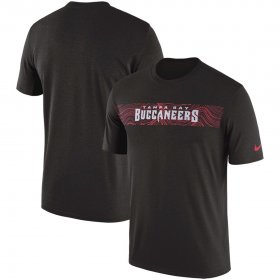 Wholesale Cheap Tampa Bay Buccaneers Nike Sideline Seismic Legend Performance T-Shirt Black
