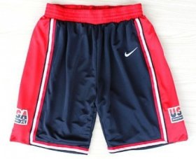Wholesale Cheap 1992 Team USA Olympics Navy Blue Short