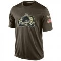Wholesale Cheap Men's Colorado Avalanche Salute To Service Nike Dri-FIT T-Shirt