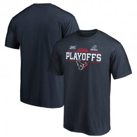 Wholesale Cheap Houston Texans 2019 NFL Playoffs Bound Chip Shot T-Shirt Navy