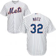 Wholesale Cheap Mets #32 Steven Matz White(Blue Strip) Cool Base Stitched Youth MLB Jersey