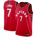 Wholesale Cheap Raptors #7 Kyle Lowry Red 2019 Finals Bound Women's Basketball Swingman Icon Edition Jersey