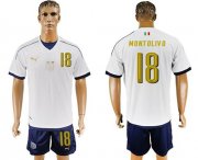 Wholesale Cheap Italy #18 Montolivo Away Soccer Country Jersey
