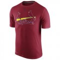 Wholesale Cheap St.Louis Cardinals Nike Legend Wordmark 1.5 Performance T-Shirt Red