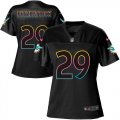 Wholesale Cheap Nike Dolphins #29 Minkah Fitzpatrick Black Women's NFL Fashion Game Jersey