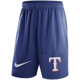 Wholesale Cheap Men\'s Texas Rangers Nike Royal Dry Fly Shorts