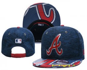 Wholesale Cheap MLB Atlanta Braves Snapback Ajustable Cap Hat YD 2
