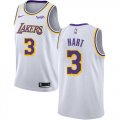 Wholesale Cheap Men's Los Angeles Lakers #3 Josh Hart White Nike NBA Association Edition Authentic Jersey
