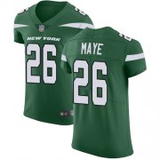 Wholesale Cheap Nike Jets #26 Marcus Maye Green Team Color Men's Stitched NFL Vapor Untouchable Elite Jersey