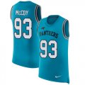 Wholesale Cheap Nike Panthers #93 Gerald McCoy Blue Alternate Men's Stitched NFL Limited Rush Tank Top Jersey