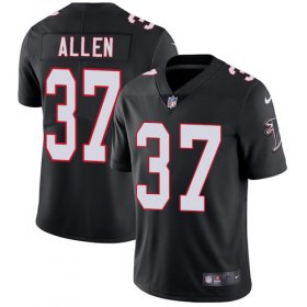 Wholesale Cheap Nike Falcons #37 Ricardo Allen Black Alternate Men\'s Stitched NFL Vapor Untouchable Limited Jersey