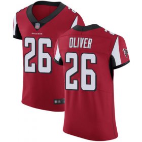 Wholesale Cheap Nike Falcons #20 Isaiah Oliver Red Team Color Men\'s Stitched NFL Vapor Untouchable Elite Jersey