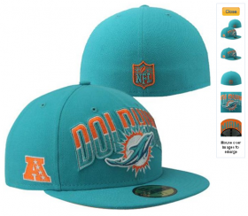 Wholesale Cheap Miami Dolphins fitted hats 05