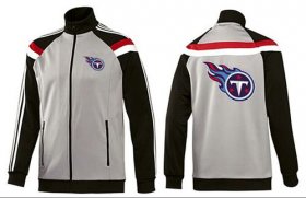 Wholesale Cheap NFL Tennessee Titans Team Logo Jacket Grey