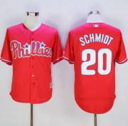 Wholesale Cheap Phillies #20 Mike Schmidt Red New Cool Base Stitched MLB Jersey