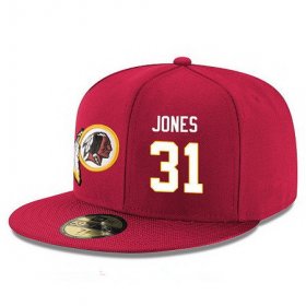 Wholesale Cheap Washington Redskins #31 Matt Jones Snapback Cap NFL Player Red with White Number Stitched Hat
