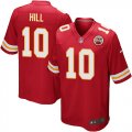 Wholesale Cheap Nike Chiefs #10 Tyreek Hill Red Team Color Youth Stitched NFL Elite Jersey