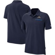 Wholesale Cheap Los Angeles Chargers Nike Sideline Elite Performance Polo Navy
