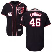 Wholesale Cheap Nationals #46 Patrick Corbin Navy Blue Flexbase Authentic Collection Stitched MLB Jersey