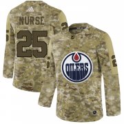 Wholesale Cheap Adidas Oilers #25 Darnell Nurse Camo Authentic Stitched NHL Jersey