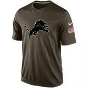 Wholesale Cheap Men's Detroit Lions Salute To Service Nike Dri-FIT T-Shirt
