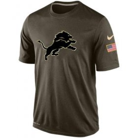 Wholesale Cheap Men\'s Detroit Lions Salute To Service Nike Dri-FIT T-Shirt