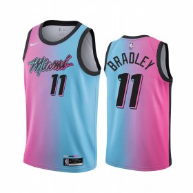 Wholesale Cheap Nike Heat #11 Avery Bradley Blue Pink NBA Swingman 2020-21 City Edition Jersey