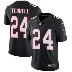 Wholesale Cheap Nike Falcons #24 A.J. Terrell Black Alternate Youth Stitched NFL Vapor Untouchable Limited Jersey