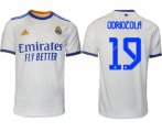 Wholesale Cheap Men 2021-2022 Club Real Madrid home aaa version white 19 Soccer Jerseys